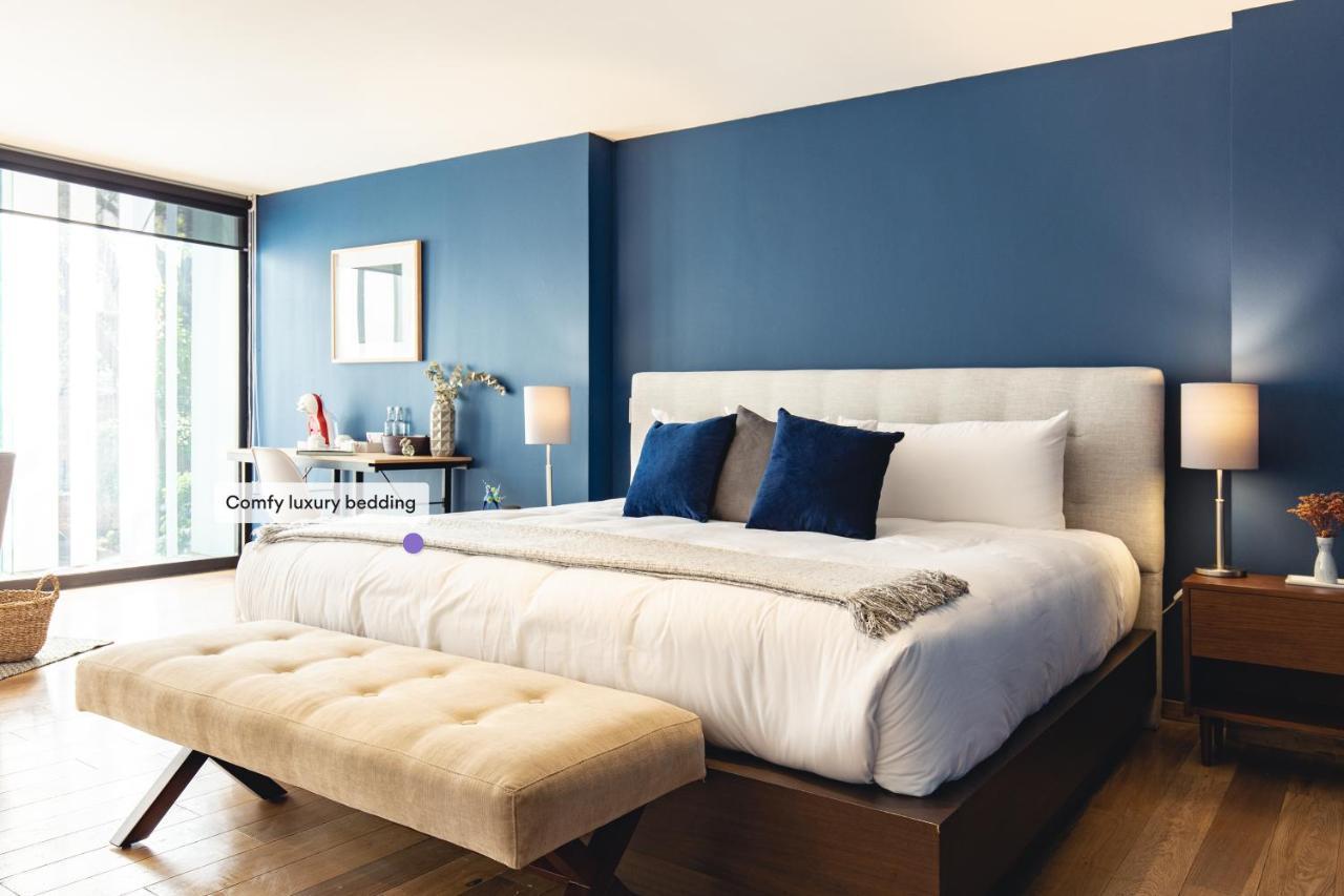 Casai Bright Designer Studio With Balcony In Polanco Mexico City Luaran gambar