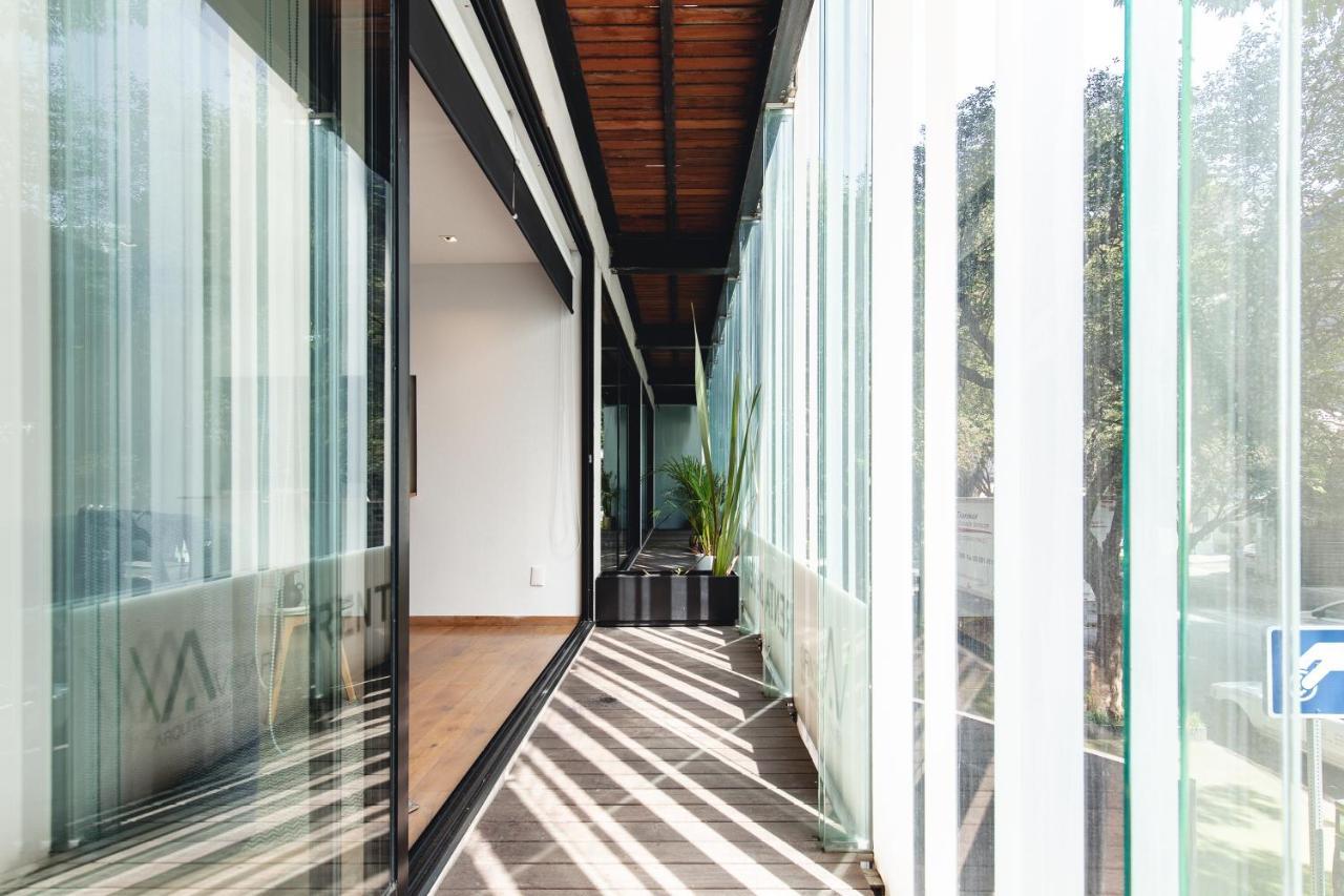 Casai Bright Designer Studio With Balcony In Polanco Mexico City Luaran gambar