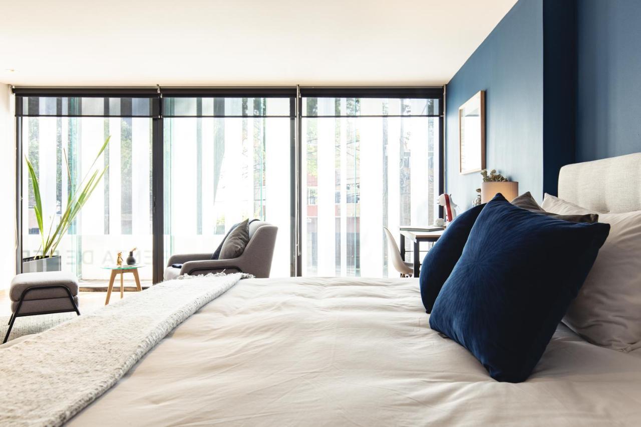 Casai Bright Designer Studio With Balcony In Polanco Mexico City Luaran gambar